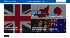 Desktop Screenshot of countrydigest.org